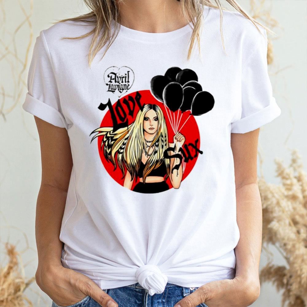 Avril Lavigne Love Sux Awesome Shirts